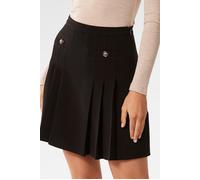 Forever New Jessica Mini Button Kilt Black Taglia: 14 | Minigonne Outlet | Donna | Nero