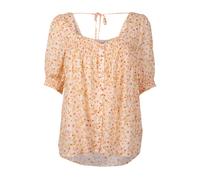 Forever New Mon Square Neck Button Through Flushed Coral Ditsy Taglia: 6 | Magliette intime Outlet | Donna | Arancia