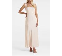 Forever New Winnie Square Neck Ruched Midi Ivory Taglia: 14 | Maxi abiti Outlet | Donna | Bianco