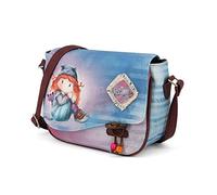 Forever Ninette Origin-Borsa a Tracolla Muffin, Multicolore, 26 x 18.5 cm