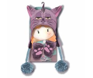 Forever Ninette Original-Set Cappello e Guanti, Multicolore, 25 x 38 cm