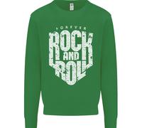 Forever Rock And Roll Chitarra Musica Uomo Felpa Maglione