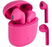FOREVER Setty Cuffie senza fili Bluetooth 5.0 TWS Wireless Earphone Auricolari Auricolari Stereo Ricarica Wireless e Custodia di Ricarica Portatile per Android, iPhone, Samsung, Huawei (Rosa)
