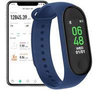 FOREVER Smartband Fitband SB-50 - Fitness tracker con monitor dell'attività, monitoraggio della pressione sanguigna, contacalorie - Orologio con contapassi - Smartwatch unisex iOS/Android
