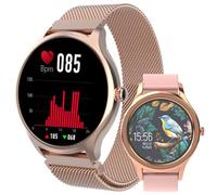 FOREVER Smartwatch ForeVive 3 SB-340 Nero - Orologio sportivo, Smartwatch da polso, Donna, Uomo, Caratteristiche sportive, Impermeabile, Regalo, Personalizzato, Cassa in metallo resistente, Alla moda