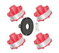 Forever Speed Bobina per Decespugliatore,2 mm, 8 m,Bobina di Filo per Tagliabordi compatibile con Einhell tagliaerba modello WA0010/WA6531 (4 bobine di ricambio,1 tappo,1 molle)