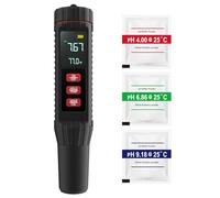 Forever Speed Misuratore pH Acqua 7 in 1, TDS Tester di Acqua pH/TDS/EC/ORP/SALT/S.G./TEMP con Display Retroilluminato, pH Metro Digitale per Acqua Potabile, Piscina, Acquacoltura marina, Acquario