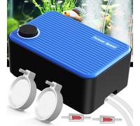 Forever Speed Ossigenatore per Acquario Ultra silenziosa 5.5W, 240L/H Aeratore A