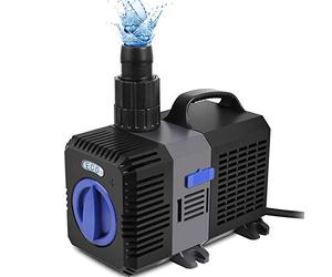 Forever Speed Super Eco - Pompa per laghetti con filtro dell'acqua, a risparmio energetico, per vasche idriche, torrenti, ideale per laghetti per carpe koi 3600l/h 20W