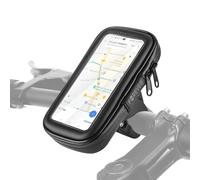 Supporto Bici per Smartphone Rotante Impermeabile con Fissaggio al Manubrio