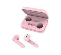 FOREVER TWE-110 EARP - Cuffie Bluetooth con borsa di ricarica rosa TWS Touch Control integrato microfono in-ear auricolari senza fili con power bank