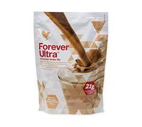 Forever Ultra Chocolate Protein Shake, 21 g di soia, sostituto dei pasti, polvere senza conservanti, senza glutine (16 porzioni, 405 g)