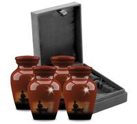 Forever URNS - Urna ricordo per ceneri umane con 1 scatola di velluto, mini urna per ricordi - urna per ricordi - a prezzi accessibili