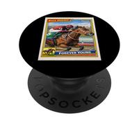 Forever Young Horse, Corsa di cavalli, Del Mar, Santa Anita PopSockets PopGrip Adesivo