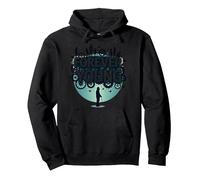 Forever Young: Non Lasciare Che Il Vecchio Uomo in Grafica Vintage Felpa con Cappuccio, Unisex per Adulti, Nero, L