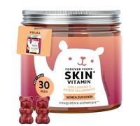 Forever Young Skin - Collagene Vitaminico & Acido Ialuronico - Gommose Anti-Age - con Vitamina C, E e Coenzima Q10 - 30 pezzi (1 mese) - Senza zuccheri - Bears with Benefits