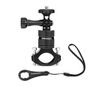 Forevercam Handlebar Action Camera Bike Mount Supporto per mountain bike in alluminio con rotazione a 360 gradi, compatibile con tutte le action camera GoPro.