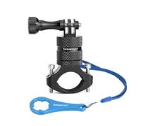 Forevercam Supporto per bicicletta Action Camera Manubrio, in lega di alluminio per mountain bike, rotazione a 360 gradi, compatibile con fotocamere Gopro Action