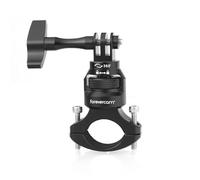 Forevercam Supporto per manubrio della bici per GoPro, 360 gradi in lega di alluminio per moto con tubo rotondo per Hero 13/12/11/10/9/8 e altre action camera