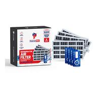 ForeverPRO W10311524 - Filtro dell'aria con timer di promemoria, confezione da 4 pezzi, per frigorifero Whirlpool 2319308 AIR1 W10315189 W10335147