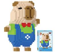 Foreverup Mini Building Blocks Set 1606pezzi, Mattoncini da Costruzione Capibara, Mini Blocchi da Animali, Regali Fai Da Te Adatto Miniatura Building Block Block Model per Ragazzi Ragazze (H)