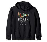 Forex dissolvenza la Tendenza del Rumore a Seguito della disciplina è Edge Felpa con Cappuccio