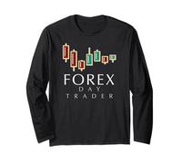 Forex Trading Day Trader Gestione del Rischio Mindset monetario Maglia a Manica