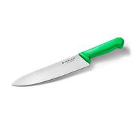 Forgast, Coltello da Cucina Professionale, Coltello per Verdure Spelucchino, Lunghezza 22 cm, Coltello da Tavola, Coltello da Chef, Lavabile in Lavastoviglie, Verde