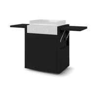 Forge Adour Carrello per piastra nero/acciaio CHMAF60N