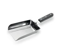 FORGE ADOUR for-SPATULE-Large angolata SPATOLA Ampia Pom, Metallo, Argento