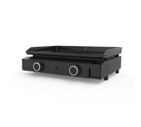 Forge Adour Piastra a gas 5000 W, piastra in ghisa smaltata, 57,5 x 37,9 cm, baseg60a, nero