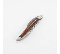 Forge De Laguiole - Set regalo con coltello da sommelier e posate da sommelier - Manico Amourette - acciaio inox opaco + custodia in pelle nera