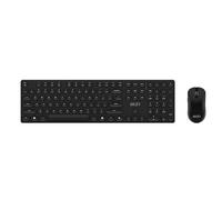 MSI FORGE K210 WIRELESS COMBO, QWERTY, IT Layout - Tastiera + Mouse Switch a forbice, Low-Profile, Wireless 2,4 GHz, Ricaricabile fino a 120 ore, USB 2.0, Mouse con sensore ottico 1600 DPI