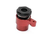 ForgeCore 1 pezzi braccio da servo 15t per 1 RC in RC Compatibile con vari modelli fuori strada che scaricano l'usura del servo sterzo resistente(Red)