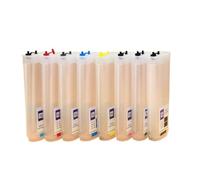 ForgeCore 80 cartucce d'inchiostro riempite vuote da 280 ml compatibili con i materiali di per stampanti Designjet Z2100 Z3100 Z3200 Z5200 Z5400(8Color-Z2100 Z5200)