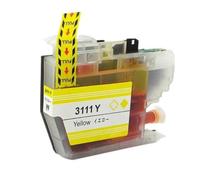 ForgeCore Cartuccia d'inchiostro compatibile con LC3111 DCP J572N DCP J582N DCP J577N DCP J972N DCP J973N DCP J978 DCP J982 DCP J987N(Yellow)