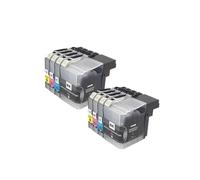 ForgeCore Cartuccia d'inchiostro LC535 LC539 compatibile con la stampante DCP-J100 DCP-J105 MFC-J200(2set)