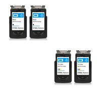 ForgeCore Cartuccia d'inchiostro PG575 CL576 PG575XL CL576XL 575 576 XL PG-575 CL-576 Compatibile con TS3550i TS3551i TR4750i TR4751i(BK(2PC) COLOR(2PC))