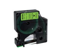 ForgeCore Etichetta nera su rosa fluorescente da 12 mm, 4 etichette compatibili con i materiali di per stampante LabelManager 160 280 per il numero di parte D1 1933238-1 1933238-2(Black on Flu Green)