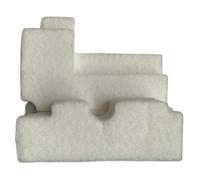 ForgeCore Spugna per tampone di inchiostro di scarto 4x compatibile con i materiali di per stampante ET 2700 2750 2756 2760 3710 3750 3760 4750 4760 XP 5100 5105 5115 L6190 L4150 L4160(2 sets)