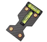 ForgeCore Strumento di calibro in fibra di carbonio per regolare l'altezza della guida e l'allineamento delle ruote su auto RC compatibili con vari modelli