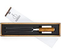 Forged Olive - Forged - Forchetta da carne 32 cm, in scatola di legno