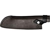 Forged Protezione per coltelli, per coltello Forged Santoku 18 cm, realizzato in vera pelle marrone, con chiusura a pressione, protezione perfetta per le tue lame Forged