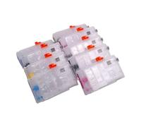 ForgediY Cartucce d'inchiostro ricaricabili da 9 pezzi da 80 ml senza chip T7601 T7609 compatibili con P600 P607 P608 PX5V2