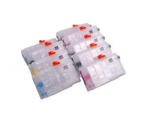 ForgediY Cartucce d'inchiostro ricaricabili da 9 pezzi da 80 ml senza chip T7601 T7609 compatibili con P600 P607 P608 PX5V2