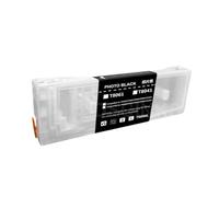 ForgediY Cartuccia d'inchiostro ricaricabile da 700 ml compatibile con i materiali di consumo della stampante P6000 P7000 P8000 P9000 per il numero di parte T8041-T8049 Chip versione Europa(T8401 BK)