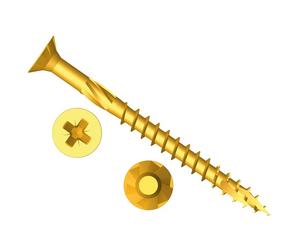 ForgeFast Pozi Compatible Vite Per Legno ZY 4,0 x 25 mm Tub 1600