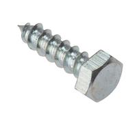 ForgeFix 10CS860 Coach Vite Testa Esagonale Filetto Singolo Zp M8 X 60mm Bag 10