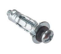 ForgeFix 10MCA565 Cavità Ancoraggio a Parete Placcati Zinco M5 X 65mm Borsa 10