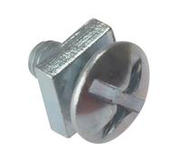 ForgeFix 10RBN8160 Bullone Da Tetto ZP M8 x 160mm Sacchetto 10